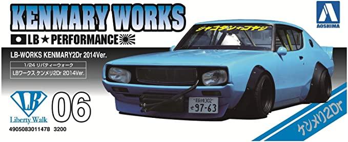 Aoshima 1/24 LB Works Skyline C110 2Dr 2014