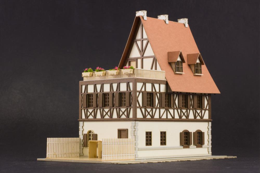 Is the Order a Rabbit?? Anitecture 01 Rabbit House Model Kit