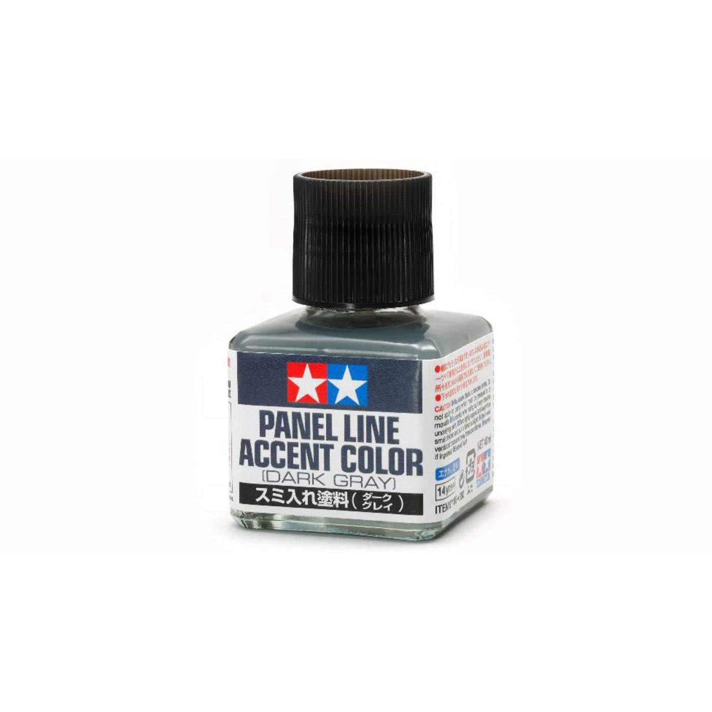 Tamiya 87199 Dark Gray Panel Line Accent Color (40ml Bottle)