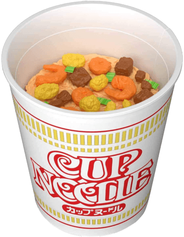 Nissin Best Hit Chronicle Series Cup Noodle Model Kit