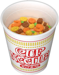 Nissin Best Hit Chronicle Series Cup Noodle Model Kit