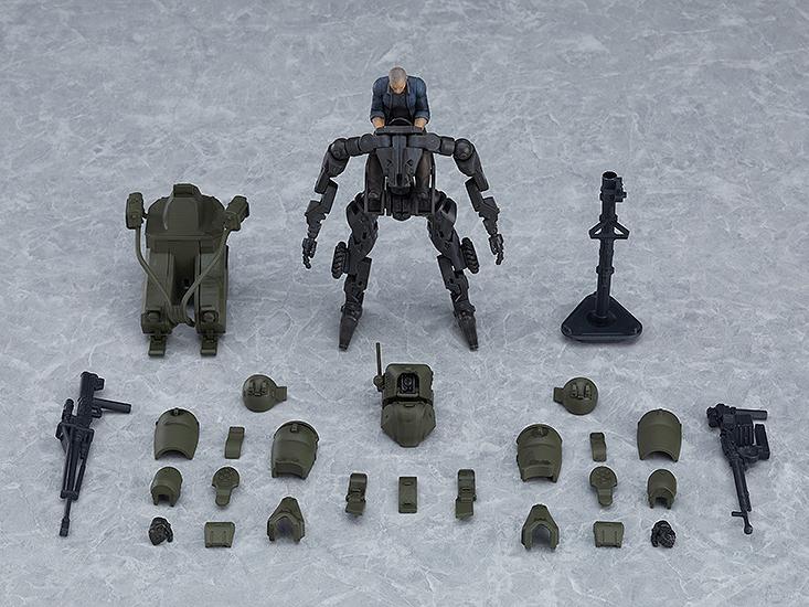 OBSOLETE Moderoid Outcast Brigade EXOFRAME Model Kit