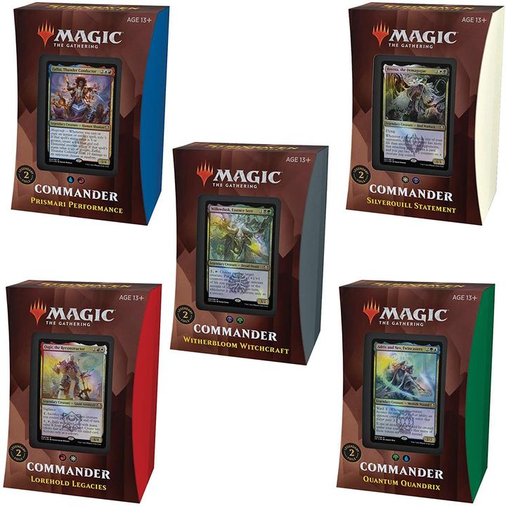 Magic The Gathering Strixhaven Commander Deck Bundle (All 5 Decks)