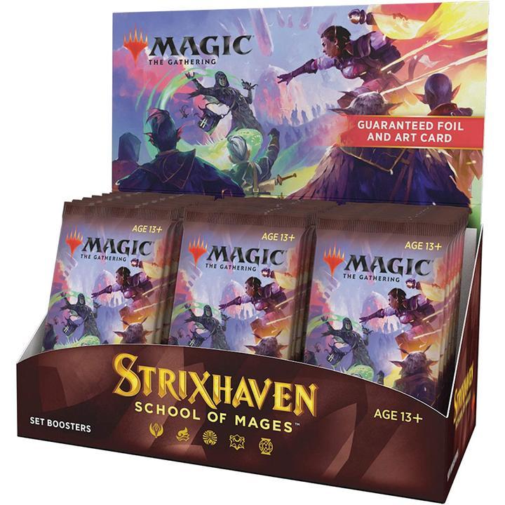 Magic The Gathering Strixhaven Set Booster Box | 30 Packs (360 Magic Cards)