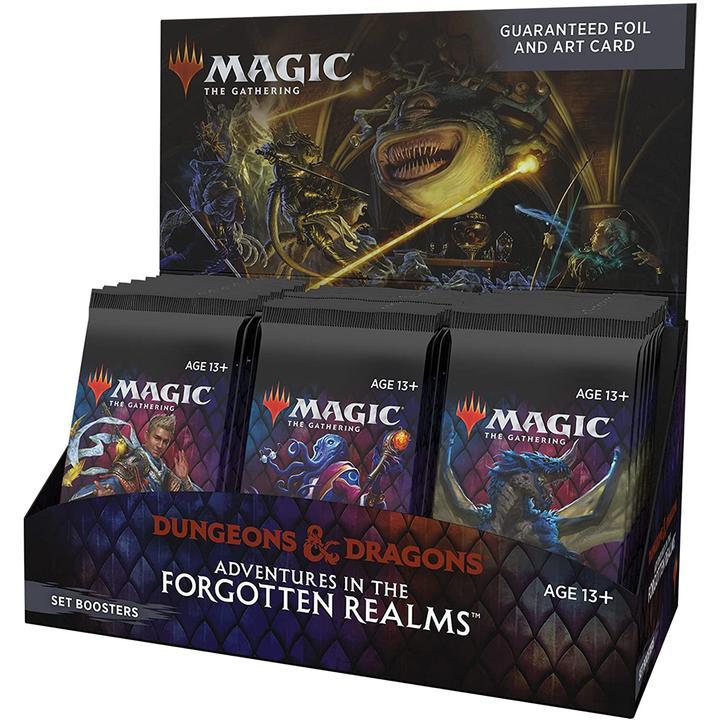 Magic: The Gathering Adventures in the Forgotten Realms Set Booster Box | 30 Packs (360 Magic Cards)