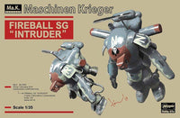 HASEGAWA 64116 MACHINEN KRIEGER FIREBALL SG INTRUDER (2PCS) 1/35 SCALE KIT