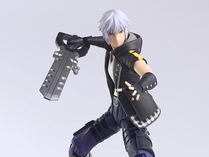 Kingdom Hearts III Bring Arts – Figura Di Riku – 16 Cm, Snodabile, Materiale Di Alta Qualità