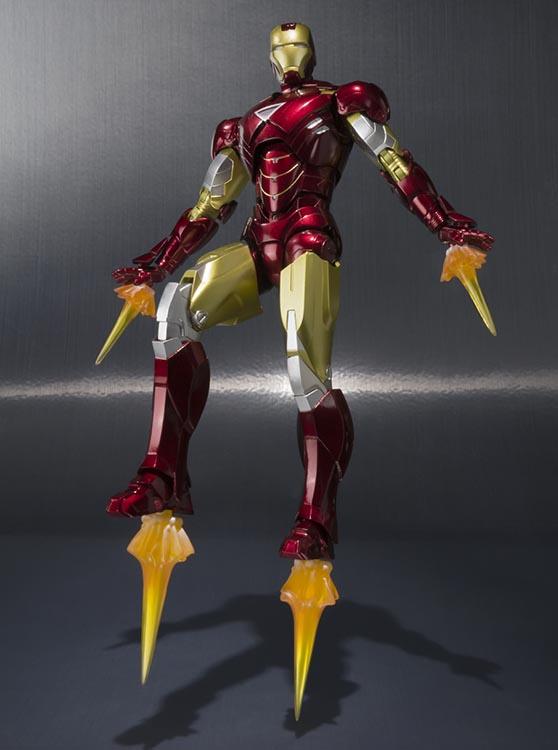 Iron Man 2 S.H.Figuarts Iron Man Mark VI & Hall of Armor Set