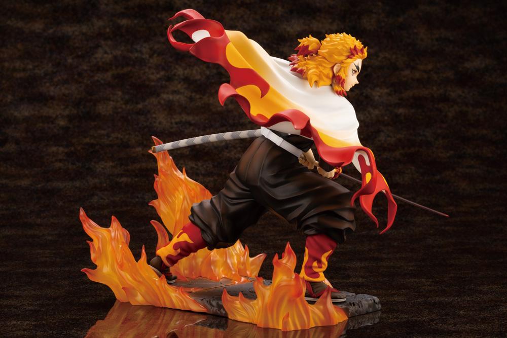Demon Slayer: Kimetsu no Yaiba ArtFX J Kyoujurou Rengoku (Purgatory Anjuro) Statue