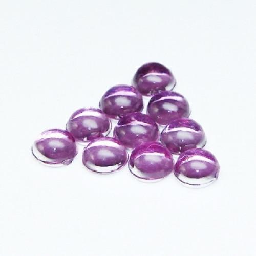 Dome type Beads (Bright Pink) / 10pcs
