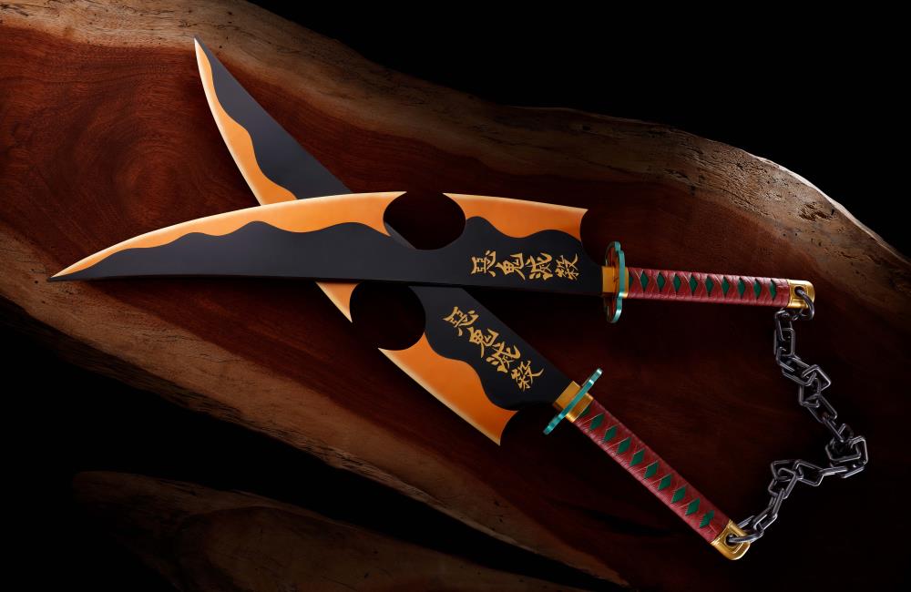 Demon Slayer: Kimetsu no Yaiba Proplica Tengen Uzui's Nichirin Swords