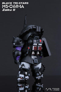 GK white model SD ZAKU high mobility Resin Kit