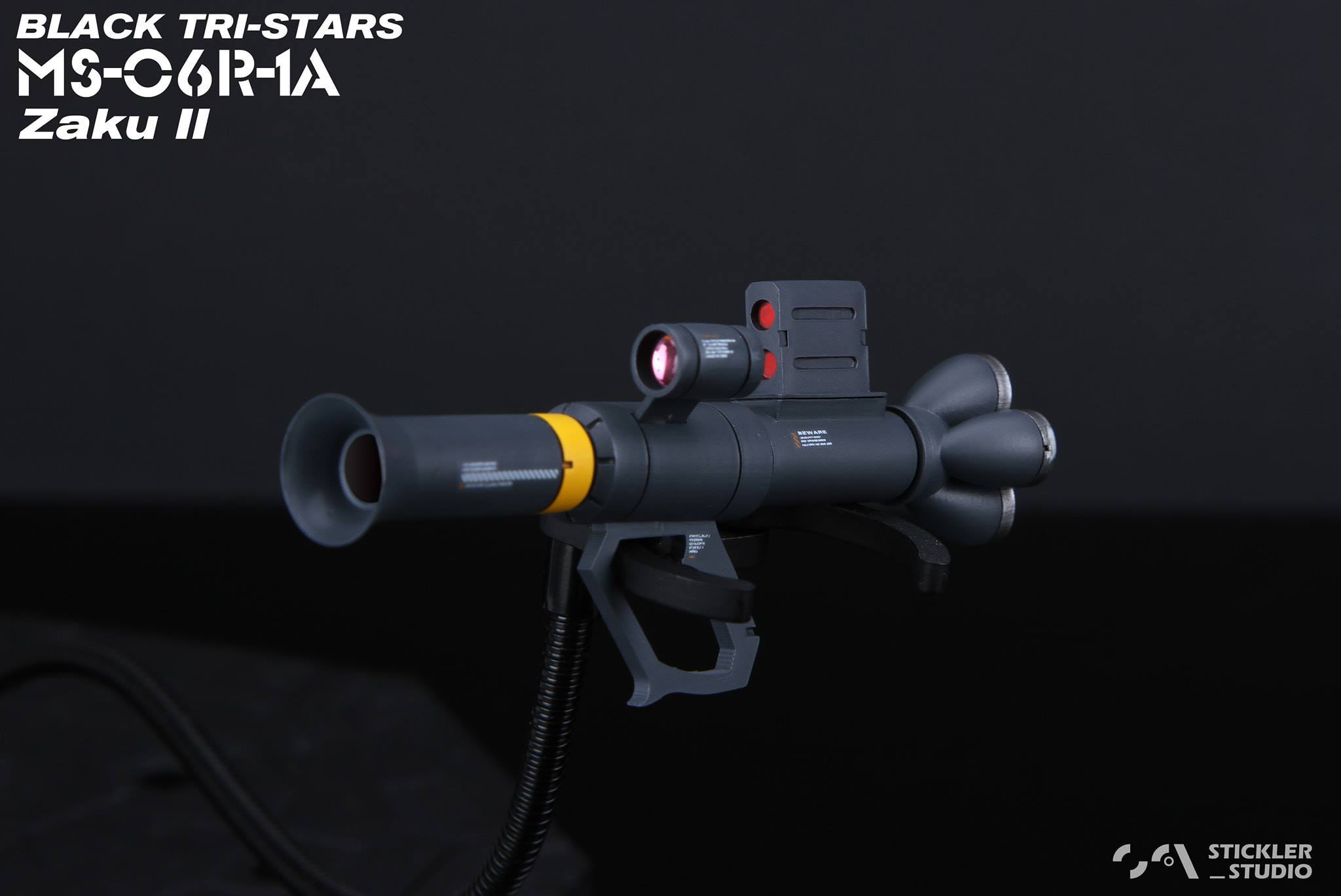 GK white model SD ZAKU high mobility Resin Kit