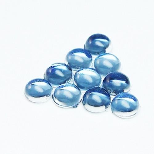 Dome type Beads (Aqua) / 10pcs