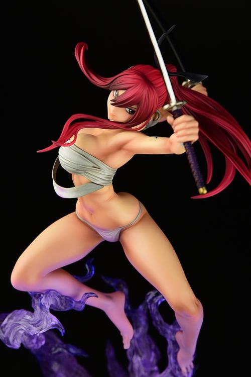 Fairy Tail Erza Scarlet the Samurai (Shikkoku Ver.) 1/6 Scale Figure