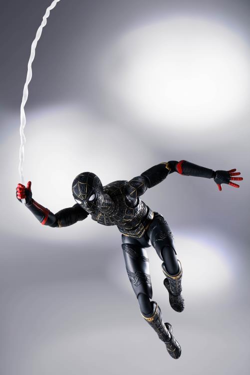 Spider-Man No Way Home S.H.Figuarts Spider-Man (Black & Gold Suit)
