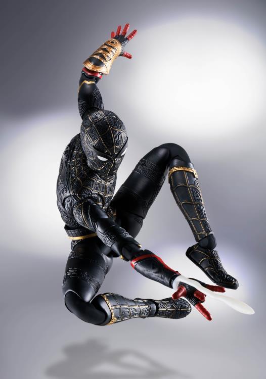 Spider-Man No Way Home S.H.Figuarts Spider-Man (Black & Gold Suit)
