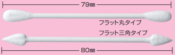 GT96 Mr. Cotton Swab (Flat Round / Triangle Type)