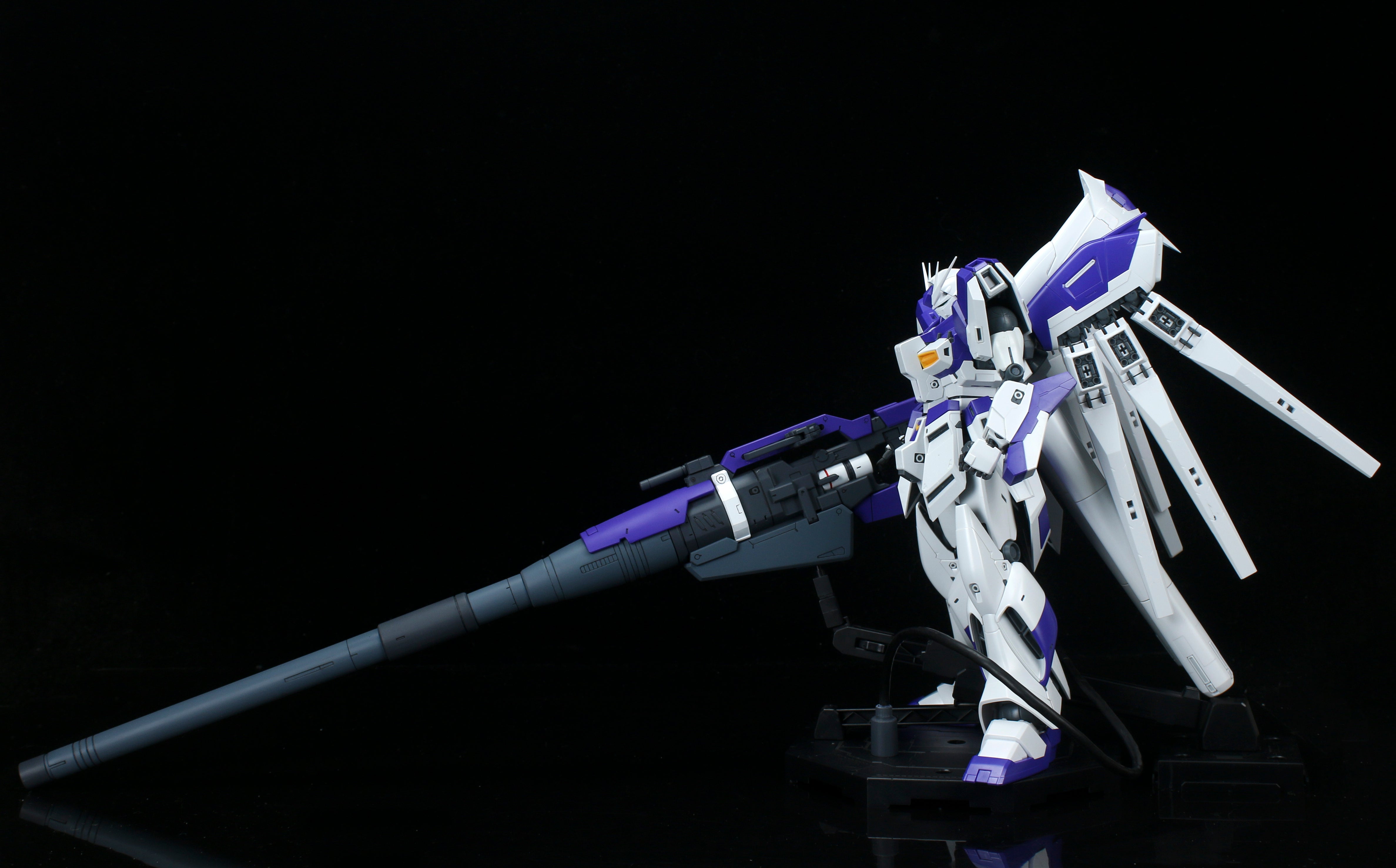 Effects Wings EWMG010A Hyper Mega Launcher For MG Hi Nu Gundam 1/100 With Funnel Effects