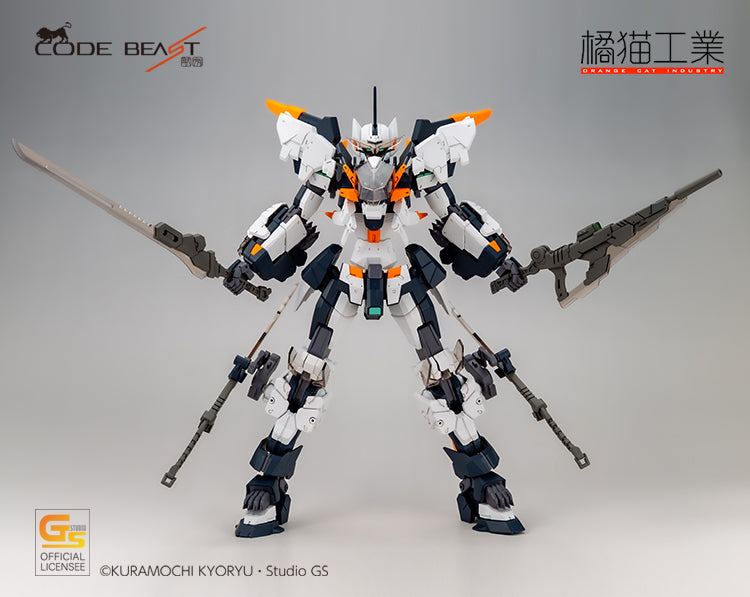 Code Beast Series Hundred Edge Arma Ver 1/100 Scale Model Kit