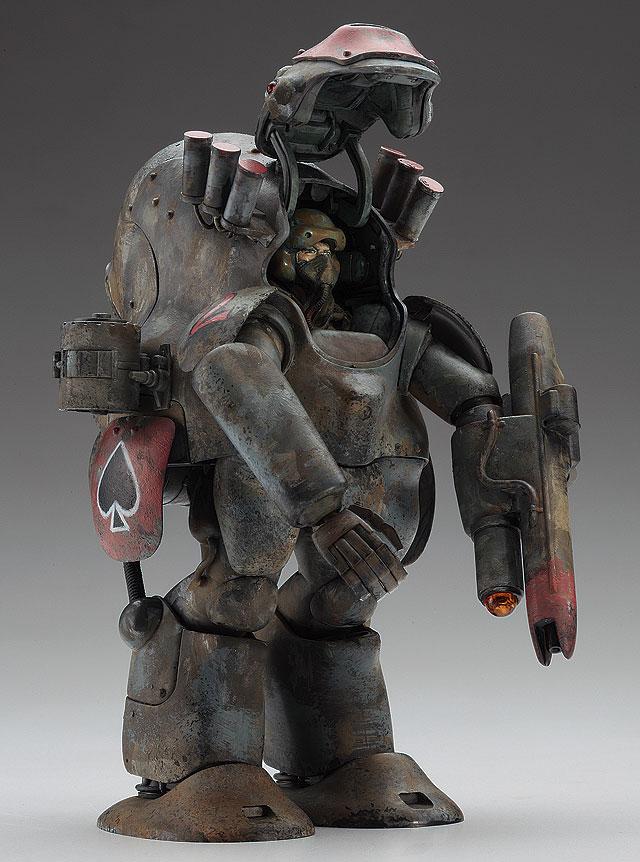 Hasegawa 1/20 Robot Battle V(Five) Maschinen Krieger 44 Type Mk44 Ammoknights (Smartgun Equipment Type & Fixed Armgun Type)