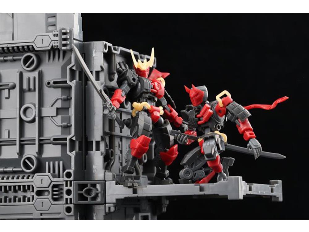 Number 57 Armored Puppet Oni Flame 1/24 Scale Model Kit