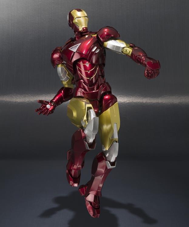 Iron Man 2 S.H.Figuarts Iron Man Mark VI & Hall of Armor Set