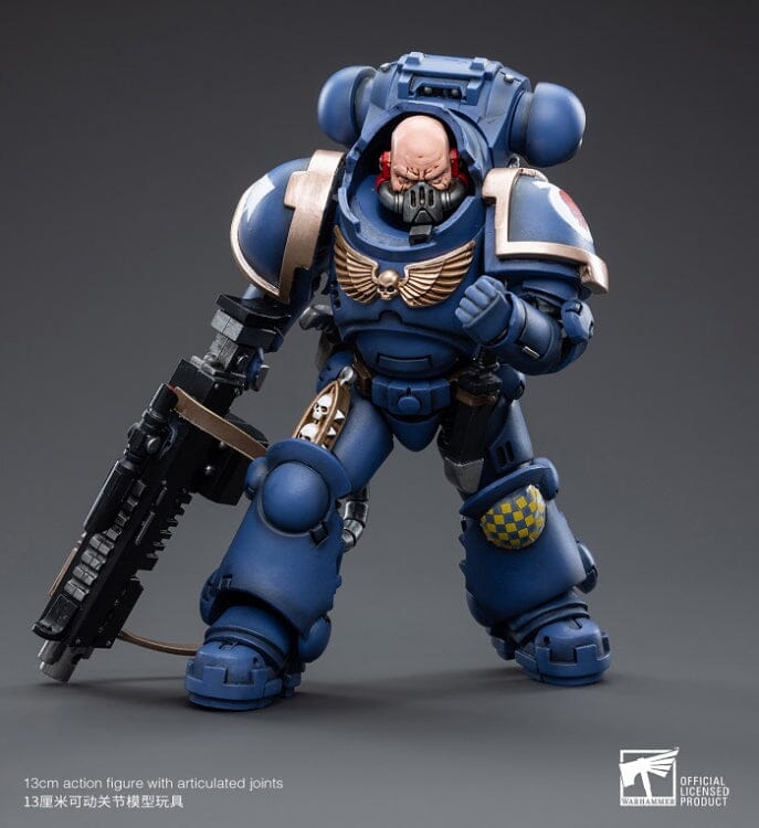 Warhammer 40K Ultramarines Heavy Intercessor Sergeant Aetus Gardane 1/18 Scale Figure