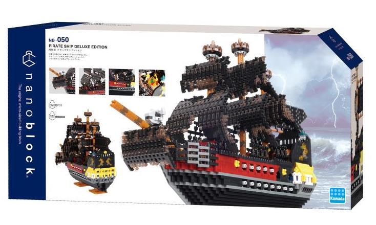 Pirates Nanoblock Advanced Hobby Series NB-050 Pirate Ship