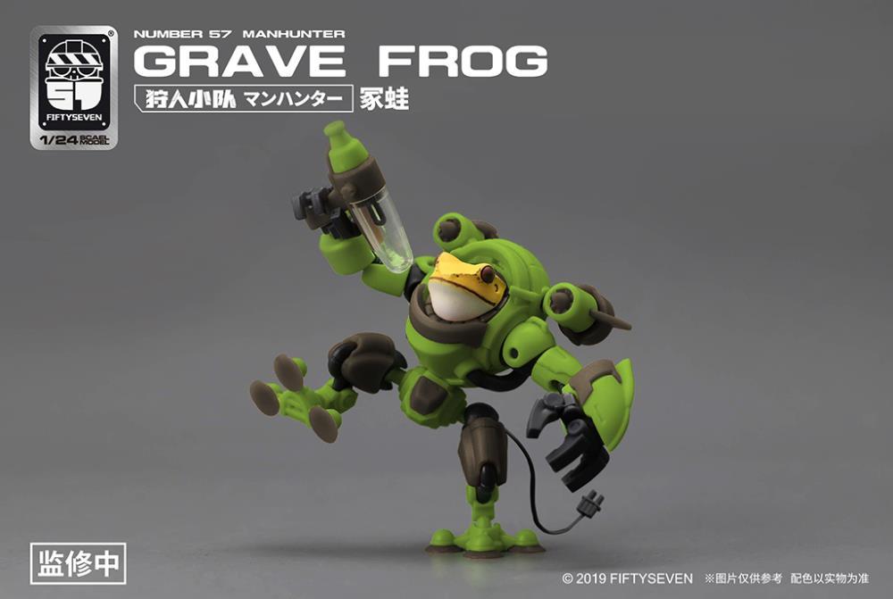 Number 57 Manhunter Grave Frog 1/24 Scale Model Kit