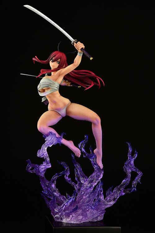 Fairy Tail Erza Scarlet the Samurai (Shikkoku Ver.) 1/6 Scale Figure