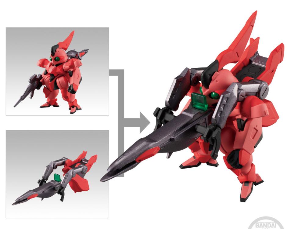 Gundam FW Gundam Converge #Plus02 Box of 5 Figures & Accessories
