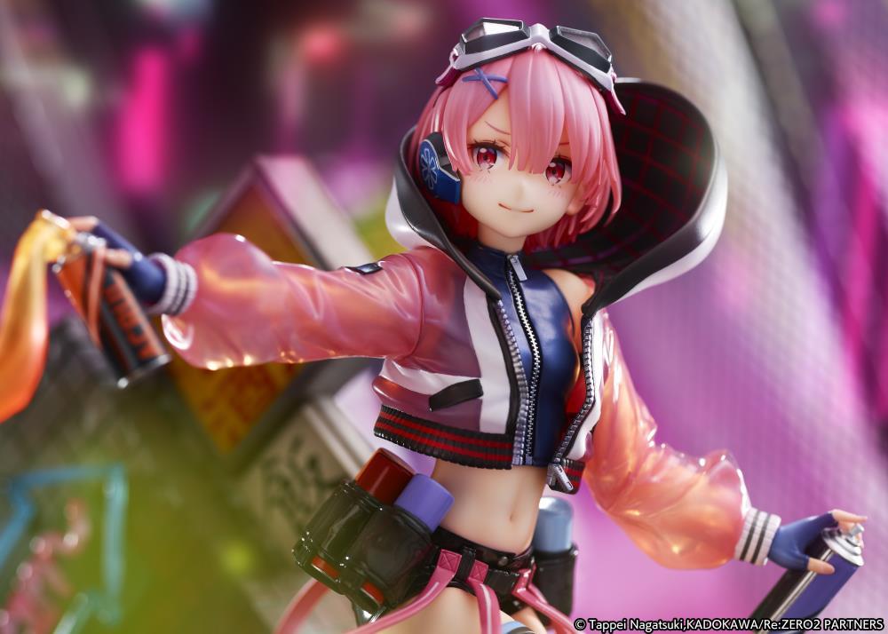 Re:Zero Starting Life in Another World Ram (Neon City Ver.) 1/7 Scale Shibuya Scramble Figure