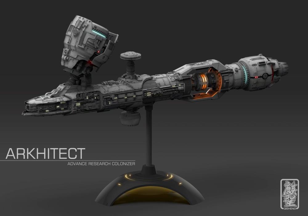 1/3000 Arkhitect Advanced Research Colonizer