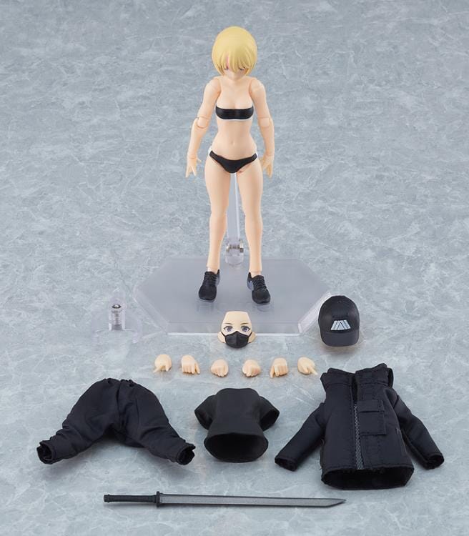 Female figma No.524 Techwear Outfit Body (Yuki)