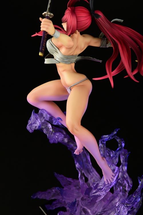 Fairy Tail Erza Scarlet the Samurai (Shikkoku Ver.) 1/6 Scale Figure