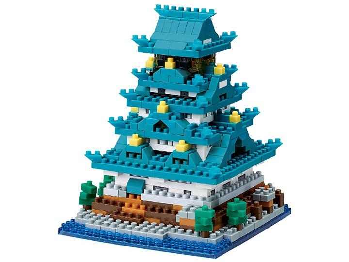 World Famous Buildings Nanoblock Sights To See Series Osaka Castle