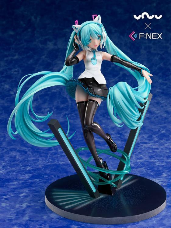 Vocaloid YOWU x F Nex Hatsune Miku (Cat Ear Headphones Ver.) 1/7 Scale Figure