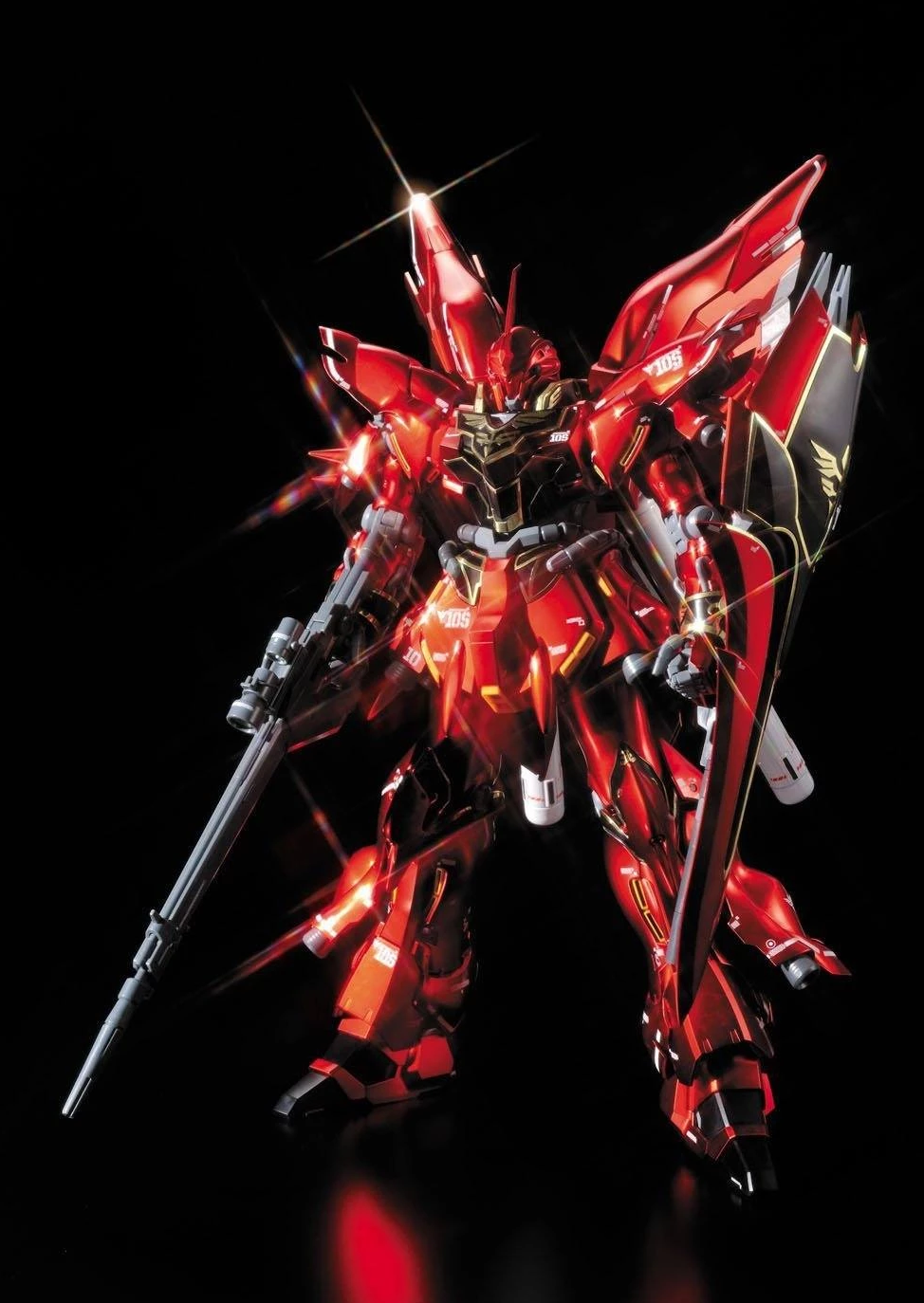 MG 1/100 MSN-06S Sinanju Ver Ka Titanium Finish