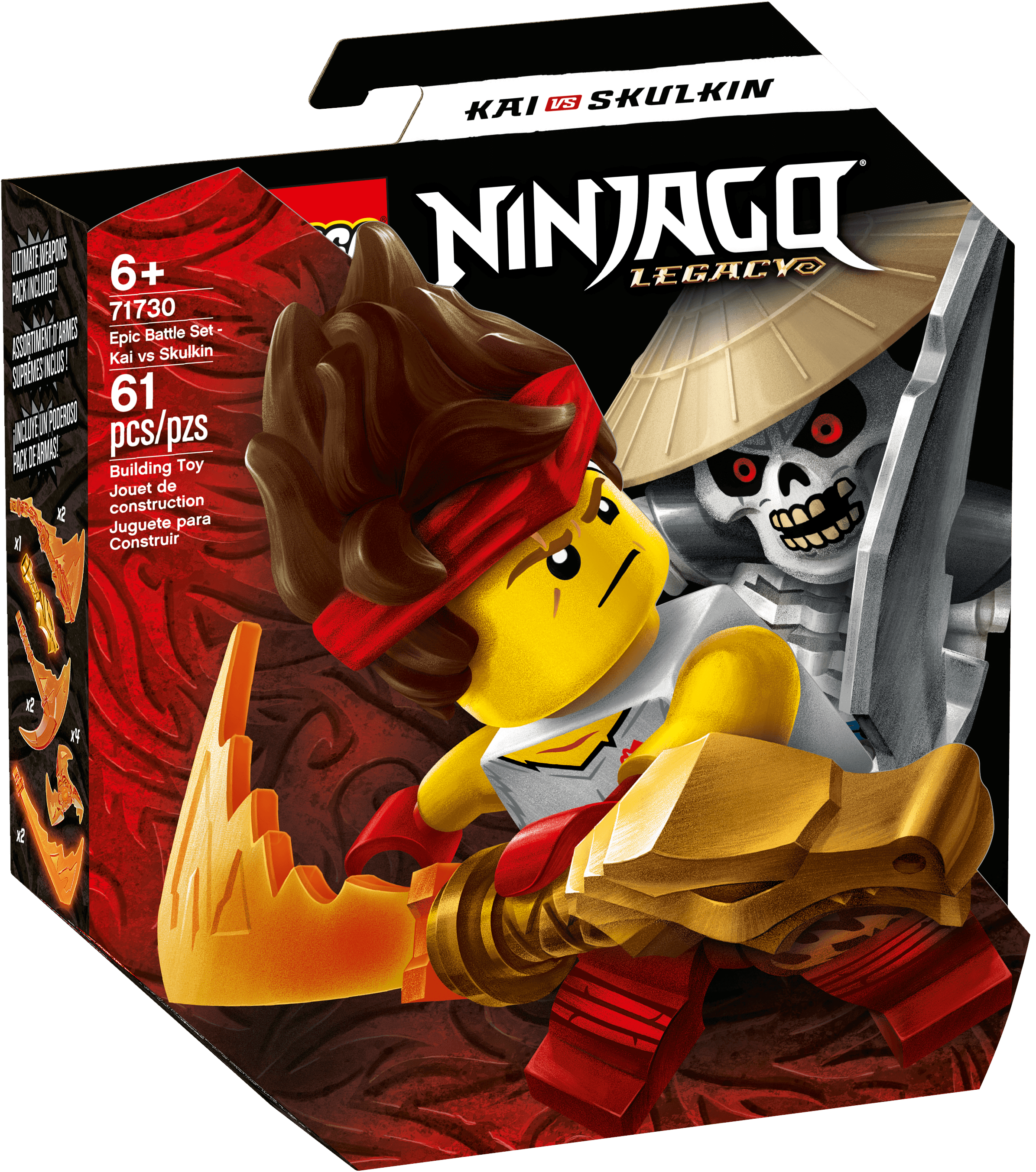 71730 Epic Battle Set - Kai vs. Skulkin