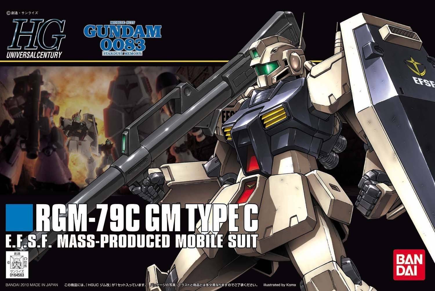 #113 RGM-79C GM Type C "Gundam 0083", Bandai HGUC - USA Gundam Store