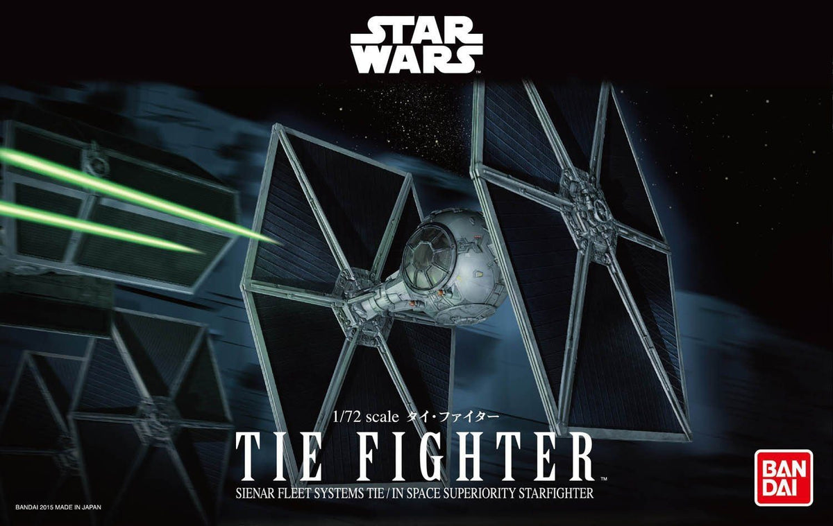 Star Wars TIE Fighter 1/72 Scale Model Kit