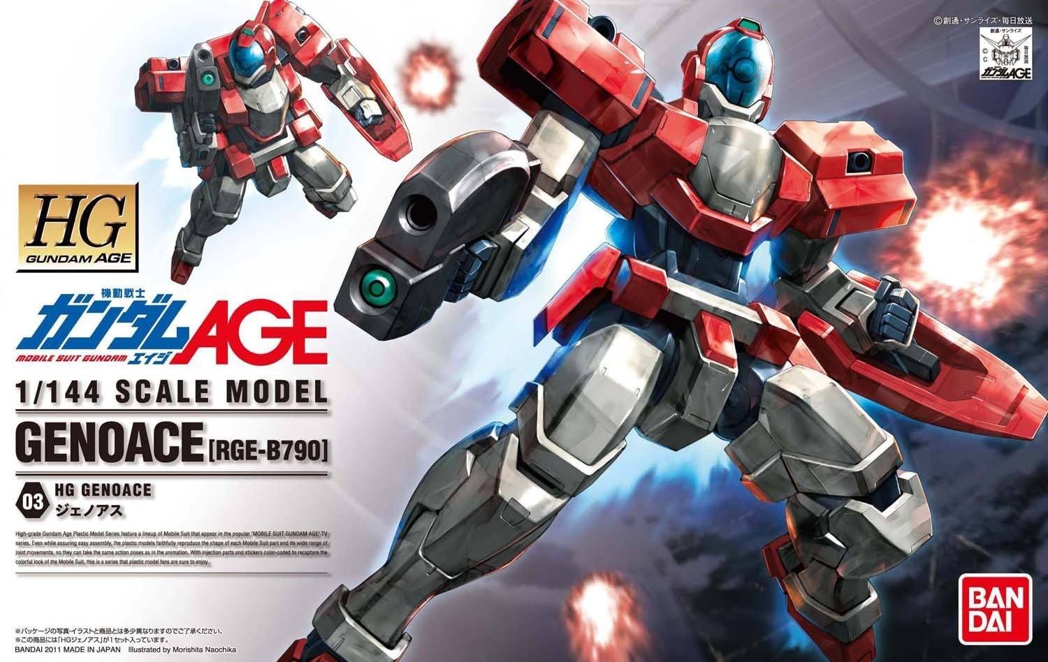 HG 1/144 #03 Gundam Age Genoace