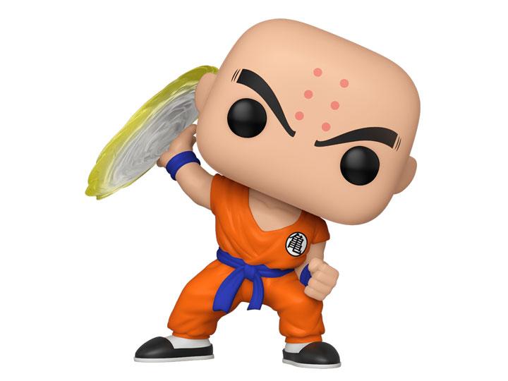 Pop! Animation: Dragon Ball Z - Krillin (with Destructo Disc) W/ pop Protector 