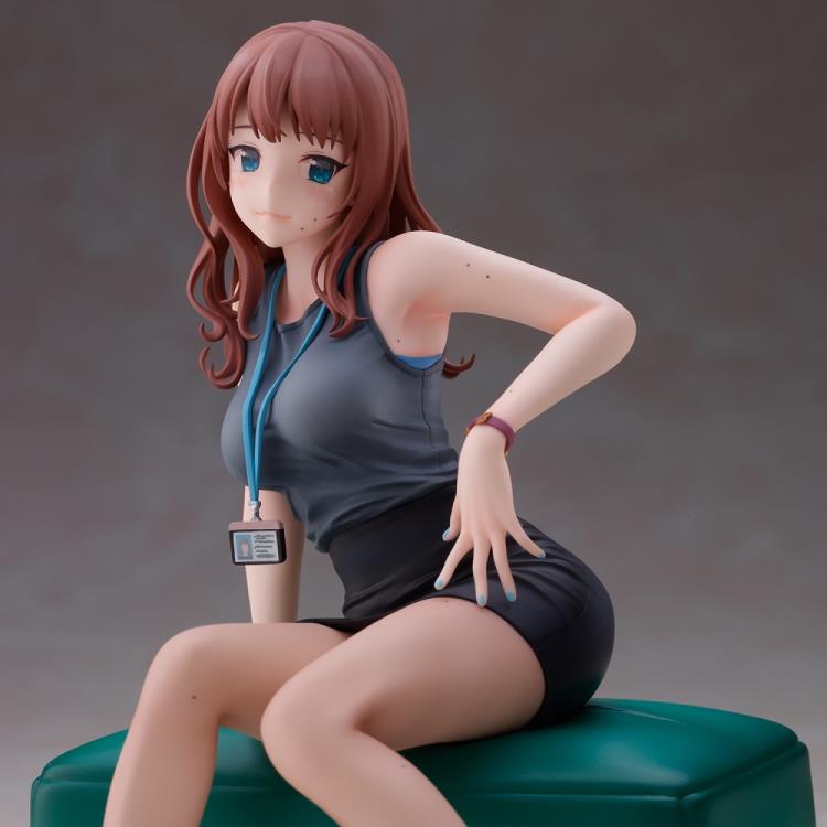 Doushima Illustration Hokuro no Ooi Senpai OL-san Figure