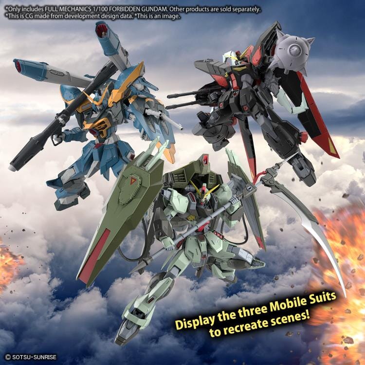 Mobile Suit Gundam Seed Full Mechanics 1/100 Forbidden Gundam