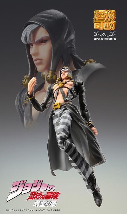 JoJo's Bizarre Adventure Super Action Statue Risotto Nero