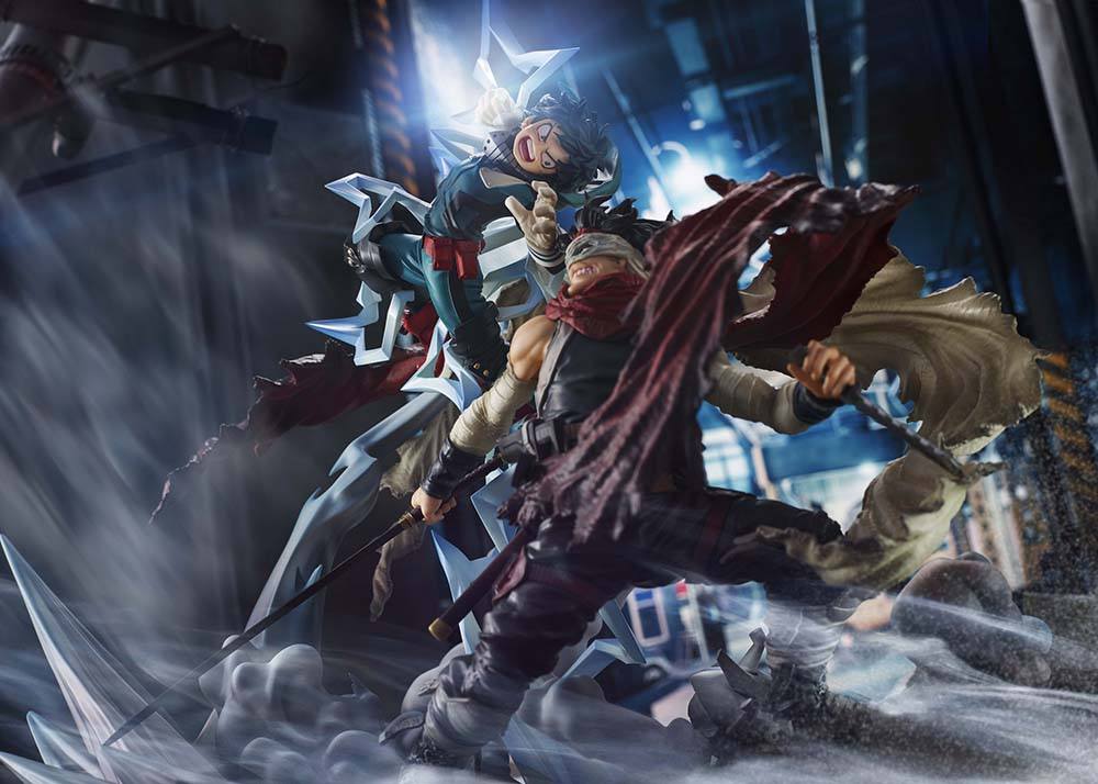 My Hero Academia S-Fire Izuku Midoriya vs. Stain Super Situation Figure