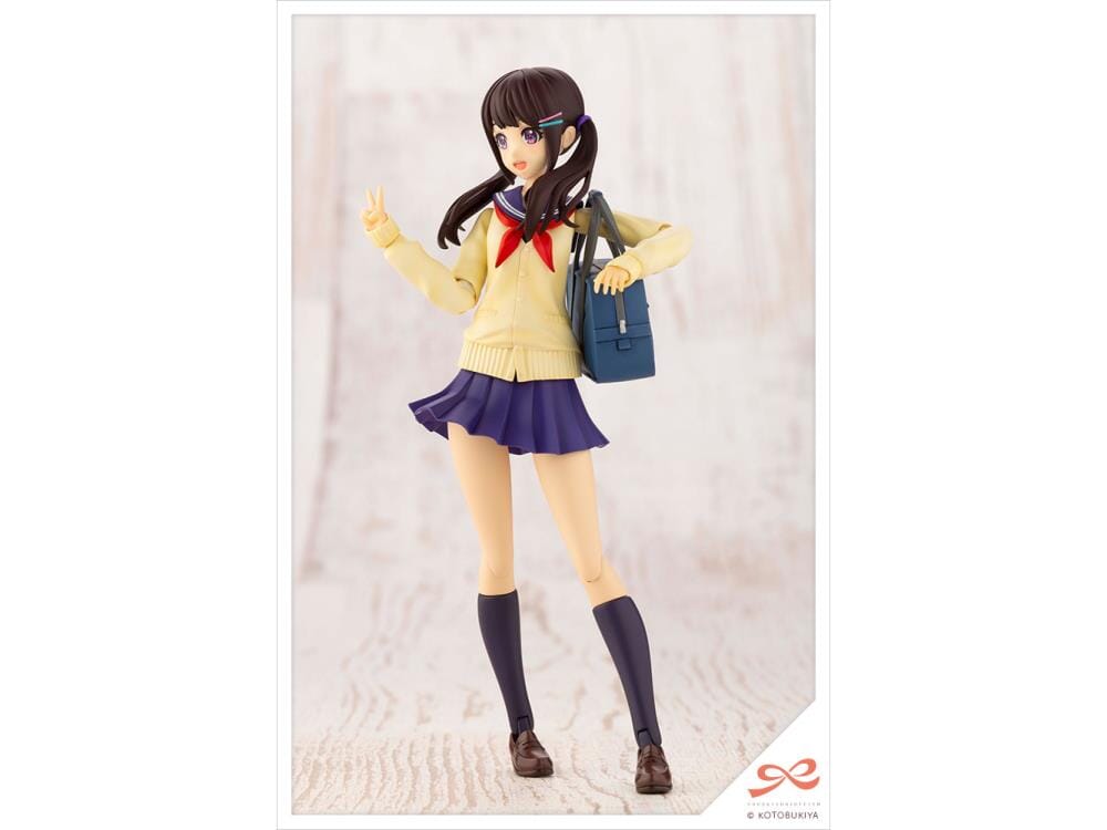 Sousai Shoujo Teien Touou High School Winter Clothes Madoka Yuki 1/10 Scale Model Kit