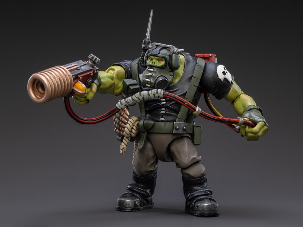 Warhammer 40K Ork Kommandos Comms Boy Wagzuk 1/18 Scale Figure